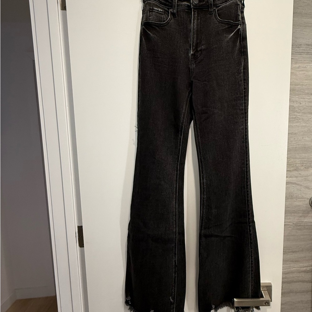 Elegant Black Boot Cut Women's Jeans